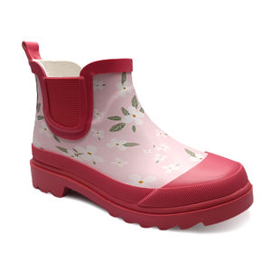 <span class=keywords><strong>Botas</strong></span> de lluvia impermeables de moda para <span class=keywords><strong>mujer</strong></span>, zapatos de <span class=keywords><strong>agua</strong></span> bajos antideslizantes y zapatos de goma para jardín para uso en exteriores - Product Image 4