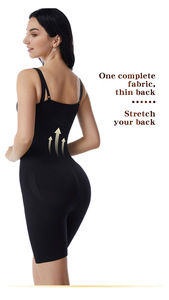 Moins cher <span class=keywords><strong>prix</strong></span> minceur <span class=keywords><strong>Body</strong></span> femmes une pièce Shapewear Corset réduisant le corps Shaper modélisation sous-vêtements ventre contrôle culotte - Product Image 3