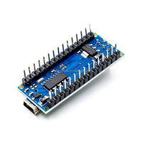 Placa de aprendizaje MCU adecuada para placa de desarrollo Nano 3.0, Micro USB, Bootloader, controlador CH340, 16MHz ATMEGA328P