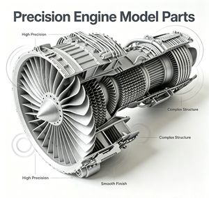 Servicio de Impresión 3D en Metal y Plástico Personalizado con Certificación ISO9001, Prototipado Industrial en Titanio y Acero Inoxidable, Bajo Pedido Mínimo - Product Image 1