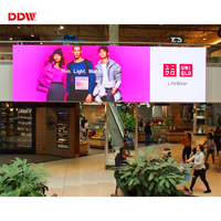 Desain Terbaru Panel Aluminium 250x250mm Layar LED HD Indoor P2.5 Sistem Novastar SMD1515 Garansi 5 Tahun untuk Tampilan Retail