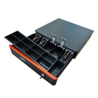 5 Rechnungen 8 Münzen oder 5 Rechnungen 5 Münzen Metall Geld Kassen schublade für POS-System Cash Safe Box Schublade Rj11