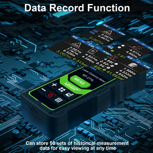 Noyafa الرقمية الليزر rangefinder جهاز ضبط الليزر الأخضر المحمولة 100m rangefinder الليزر مقياس مسافات <span class=keywords><strong>oem</strong></span> - Product Image 5