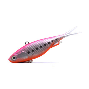 95mm 115mm fil dur double queue magnétique de pêche spinnerbait leurres de pêche souples, leurres artificiels souples - Product Image 1