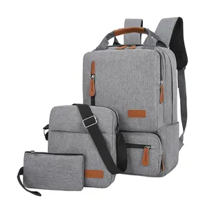 low price wholesale business usb laptop backpacks set laptop bag for sales