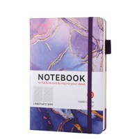 Carnet de notes promotionnel en lin d'affaires A6 A5 A4 carnets de notes en cuir PU à couverture rigide avec logo