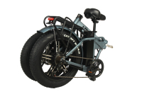 Vélo électrique pliable en alliage d'aluminium de marque privée, 48V 13Ah, pneus larges de 20 pouces, vélo de banlieue