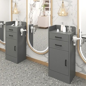 Meuble de rangement moderne pour salon de coiffure et d'esthétique avec tiroirs - Product Image 3