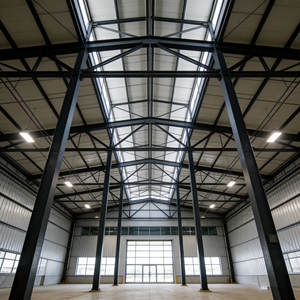 Nueva Estructura de Acero Ligero para Uso Industrial, Nave Agrícola Prefabricada, Almacén para Almacenamiento Industrial y Logística - Product Image 6