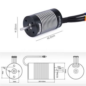 Motor sin escobillas impermeable 2845, 3100KV, 3800KV, 4370KV, 5000KV, para <span class=keywords><strong>HSP</strong></span> <span class=keywords><strong>Monster</strong></span> en carretera, WLtoys, 10428, 12428, 1/12, coche de control remoto - Product Image 6