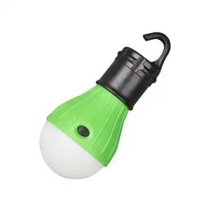 Z 336 Portable tente lumière LED ampoule lampe de secours étanche suspendu crochet lampe de poche pour Camping 4 couleurs tente lumière 1