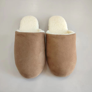 A buon mercato all'ingrosso camoscio invernale caldo memory foam da <span class=keywords><strong>uomo</strong></span> in morbida pelliccia da casa pantofole <span class=keywords><strong>scarpe</strong></span> - Product Image 1