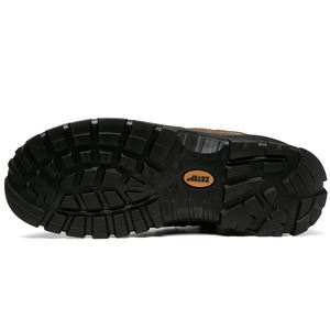 Sepatu bot kulit untuk pria, sepatu bot keamanan kerja dengan jari kaki baja, potongan rendah ringan tahan air dan bersirkulasi - Product Image 6