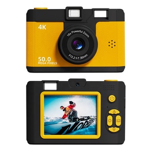 Ausek Haute Qualité 50MP <span class=keywords><strong>Adolescent</strong></span> <span class=keywords><strong>Appareil</strong></span> <span class=keywords><strong>Photo</strong></span> Numérique Haute Résolution Rétro Caméra 4K 170 Degrés Caméra Vidéo Professionnelle - Product Image 1
