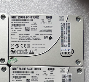 Offre Spéciale – Disque SSD Interne SATA 480 Go S4510 6G RI SFF SC MV d'occasion – Référence SSDSC2KB480G8P1 - Product Image 3