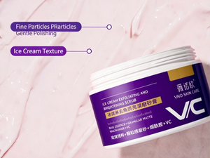 LovSens Venta al por Mayor y Dropshipping: <span class=keywords><strong>Exfoliante</strong></span> Corporal Sólido de Helado, Hidratante con Niacinamida y Esencia de Rosa para Limpieza de Poros - Product Image 3