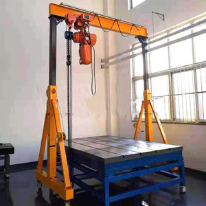 Nouvelle Grue Portique Légère et Portable en Promotion, 1-6 Tonnes, avec Moteur et Roulement, Hauteur de Levage 15m, à Vendre - Product Image 1