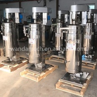 Prix usine séparateur d'huile à grande vitesse bol tubulaire séparateur d'huile usée et d'eau centrifugeuse biphasée de gazole
