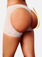 2pcs Fajas Shapewear Sous-vêtements Fesses exposées Lifting Hip Lift Butt Enhancer Shorts Culottes