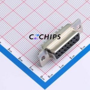 X0115FT7B1 D-Sub/VGA Connector Through hole Component (THT) Connector Standard D-Sub Female 15P Solder Wire Type - Product Image 1