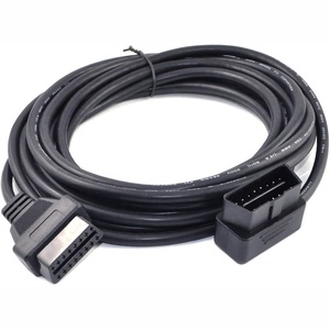 Personalizado 60CM 3M 10M coche <span class=keywords><strong>OBD</strong></span> 16 pines macho a hembra conector Cable de extensión OBD2 completo 16 pines Cable de extensión de conversión de diagnóstico - Product Image 2