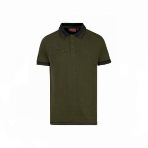 Polo de manga corta de color verde oscuro de la manera de La-EAN 8033546485361-CAMISETAS Y POLOS DE TRABAJO DE LA MANERA DE LA 1/2" - Product Image 1