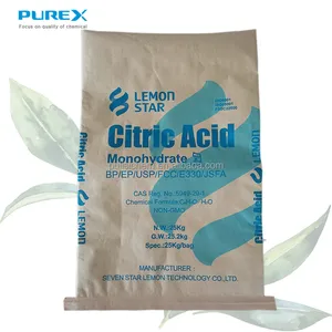 Ensign Best Selling China Powder Lemon Acid Price BP USP Food Grade Citric Acid Monohydrate