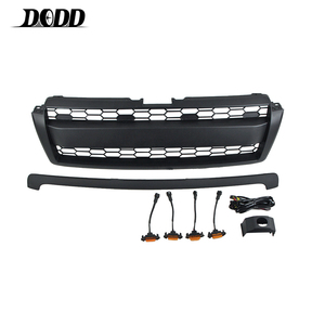 Calandre avant noire, accessoire automobile de voiture, Grille avant avec phares adapté pour land cruiser <span class=keywords><strong>Prado</strong></span> 2010 — 2014 - Product Image 6