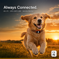 Traceur GPS pour animaux de compagnie G68P Haute précision, faible consommation d'énergie, compact et étanche, suivi de localisation en temps réel, géolocalisation