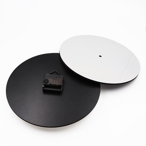 Orologio <span class=keywords><strong>da</strong></span> <span class=keywords><strong>Parete</strong></span> in MDF per Sublimazione, Personalizzabile con <span class=keywords><strong>Foto</strong></span>, Design Personalizzato, Orologio in Legno per Decorazione Casa - Product Image 3