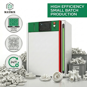 เครื่องพิมพ์สามมิติแบบ SLS รุ่น MATRIX SLS-1518 สำหรับผงไนลอน PA12 PA11 ชิ้นส่วนอเนกประสงค์ ผลิตด้วยเทคโนโลยีเลเซอร์ซินเทอร์แบบเลือกจุด - Product Image 6