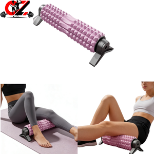 Rouleau de yoga en mousse solide à picots pour la relaxation musculaire, équipement de <span class=keywords><strong>fitness</strong></span>, vente en gros disponible - Product Image 1