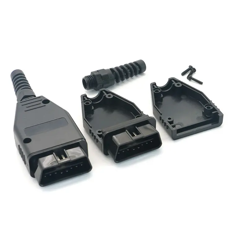 Onlyoa Obd2 16pin Mannelijke Connector Adapter Diagnostische Hulpmiddelen Voor Universele Voertuigen