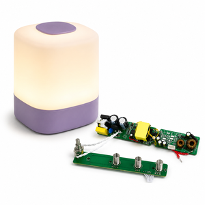 Contrôleur de lampe à reconnaissance vocale hors ligne pour veilleuse LED intelligente, carte PCBA de commande vocale, OEM ODM, 12 ans d'expérience usine, pour maison intelligente - Product Image 1