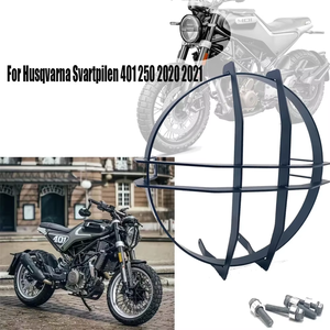 Cubierta protectora de faro de motocicleta impermeable para Husqvarna <span class=keywords><strong>Svartpilen</strong></span> 401 250 <span class=keywords><strong>2020</strong></span> 2021 modelos de pantalla de lámpara Compatible - Product Image 4