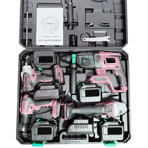 <span class=keywords><strong>Trapano</strong></span> <span class=keywords><strong>Avvitatore</strong></span> <span class=keywords><strong>a</strong></span> <span class=keywords><strong>Impulsi</strong></span> Portatile Senza Fili 21V Brushless, Compatto 18V con Batteria al Litio - Kit di Fabbrica - Product Image 4