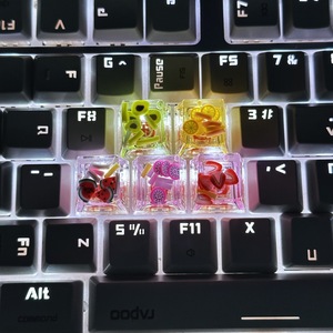 Teclas hechas a mano de plástico 3D personalizadas DIY fruta Popular forma especial para juegos interruptores de teclado mecánico - Product Image 3