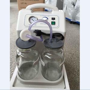 Prix de la <span class=keywords><strong>machine</strong></span> d'aspiration sous vide bout à bout portable dentaire médicale bon marché avec deux bouteilles - Product Image 5