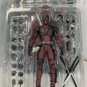 Nuove Action Figure Anime Supereroi Marvel <span class=keywords><strong>Deadpool</strong></span> da 15 cm SHF con Articolazioni Mobili, Giocattolo in PVC per Decorazione Modellini - Product Image 5