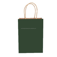 Sac en papier kraft blanc pour médicaments, artisanat, sucre, vêtements - Laminage papier, estampage à chaud pour emballage et logo