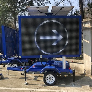 Señal de Tráfico LED Solar de Una Sola Cara con Panel Solar para Advertencia de Seguridad Vial - Product Image 4