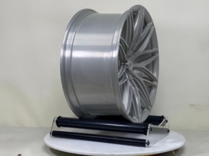 ขอบล้อ1ชิ้นสีบรอนซ์/<span class=keywords><strong>เงิน</strong></span>5X114.3 5 5X120 6X114.3 18นิ้วขอบรถปลอมแปลงสำหรับ RS8 BMW Audi - Product Image 2