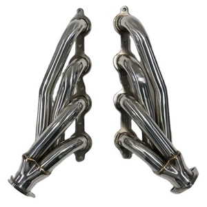 Collecteur d'échappement GRWA en acier inoxydable 201 pour Chevy LS1 LS6 <span class=keywords><strong>LSX</strong></span> V8 Collecteur d'échappement court universel en acier inoxydable pour échange de moteur - Product Image 1