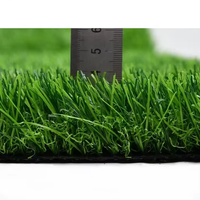 Gazon synthétique personnalisé directement de l'usine, pelouse artificielle durable, tapis d'herbe artificielle pour aménagement paysager