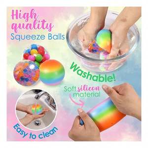 Best Choice TOYSRUNNER Eco-friendly TPR Squishy Speelgoed for Stress Relief Soft Sensory Toy Watermelon Design Blind Bag-High - Product Image 3