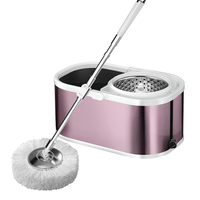 Meilleure vente 360 Spin Magic Mop Ensemble de salle de bain Ensemble de vadrouille Ensemble de vadrouille et de seau pour le ménage