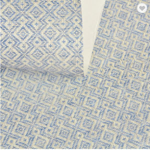 MYWIND-papel tapiz de tejido de papel para decoración del hogar, nuevo estilo bohemio abstracto, azul lechoso, antiguo, blanco, muestra gratis - Product Image 4