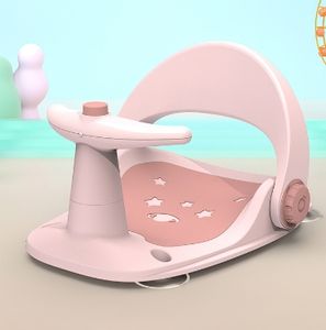 Asiento ergonómico portátil JXB de moda superior ajustable <span class=keywords><strong>sentado</strong></span> reclinable antideslizante Silla de <span class=keywords><strong>bañera</strong></span> de bebé con diseño de rociador de agua - Product Image 5