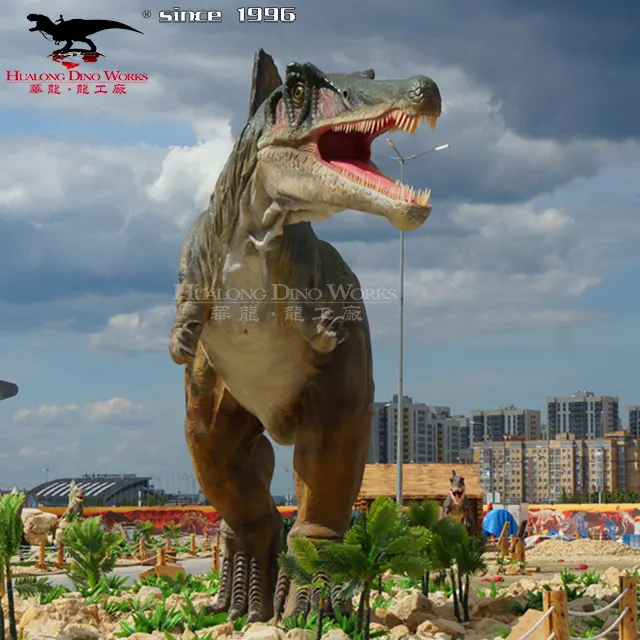 Modelos de dinosaurios realistas de alta calidad, Zoo de dinosaurios animatronic