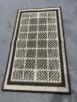 Tapis rectangulaire en polypropylène tufté jacquard, avec envers en latex antidérapant, lavable en machine, pour la maison et le salon